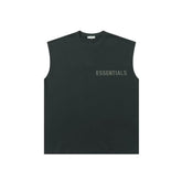 Fog Essentials tank spring summer FOG letter crew neck casual vest