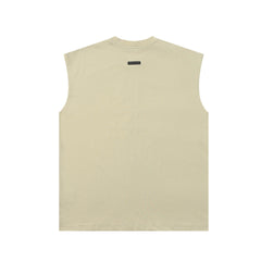 Fog Essentials tank spring summer FG letter crew neck casual vest