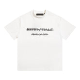 Fog Essentials T Shirts Spring/Summer FOG Painting Crew Neck Short Sleeves