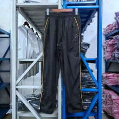 Trapstar Piping Track Pants - Black/Yellow