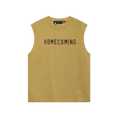 Fog Essentials tank spring summer FOG letter crew neck vest