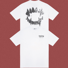 Trapstar Grills & Fangs Back Graphic Tee - White