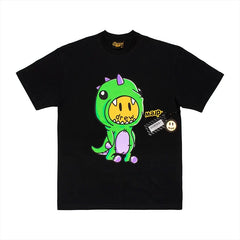 Drew House Dinosaur Graphic Short Sleeve Tee, Black