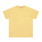 Fog Essentials T Shirts Spring Summer FOG Letters Crew Neck Pullover Short