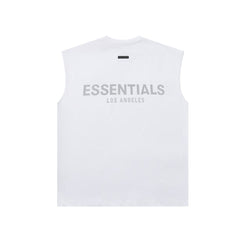 Fog Essentials tank spring/summer letter crew neck casual vest