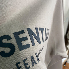 Fog Essentials Sweatshirt Unisex Offset Logo Loose Fleece Sweater