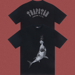 Trapstar Shark Bite Graphic Tee - Black