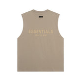 Fog Essentials tank spring summer FOG letter crew neck vest