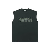 Fog Essentials tank spring summer FOG letter crew neck casual vest