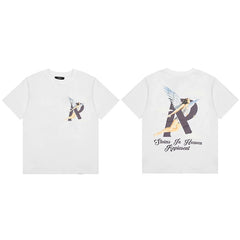 Represent "Storms In Heaven" Angel "R" Graphic T-Shirt - White
