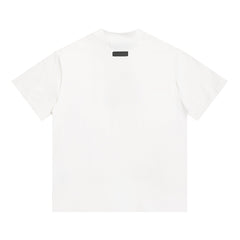 Fog Essentials T Shirts Spring/Summer FOG Pattern Crew Neck Short Sleeves