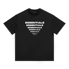 Fog Essentials T Shirts Spring Summer FOG Letter Crew Neck Short Sleeves