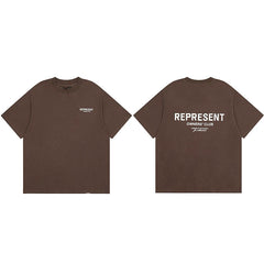 Represent Owners' Club Graphic T-Shirt - Dark Brown