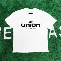 Fog Fear of God Essentials T Shirt Double Line Short Sleeve Printed Letter Loose Couple T-shirt