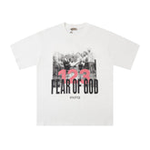 Fog Essentials T Shirts Spring/Summer FOG Joint Crew Neck Short Sleeves