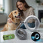 Retractable Dog Leash with LED Lamp — Safe Night Walks for Dogs