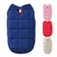 XS-2XL Winter Warm Cotton Dogs Vest Coats For Small Medium Dog Clothing Puppy Kitten French Bulldog Chihuahua Pet Dogs Clothes
