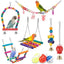 Wooden Bird Chew Toy Set (11pc)