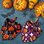 1 Pc Pet Dog Halloween Costume Scarf Dog Bandana Accessories Pumpkin Skull Bat Ghost Pattern Small Dog Cat Dog Bib Pet Supplies