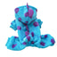 Cosplay Dinosaur Dog Halloween Costume for Small Dogs Dress Up Hoodies Thermal Velvet Padded Dog Pajamas Winter Puppy Jumpsuit
