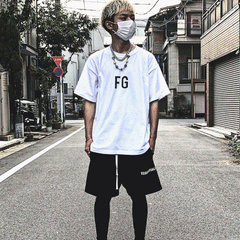 Fog Fear of God Essentials T Shirt Main Line Couple T-shirt Men