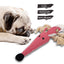 Durable Cotton Rope Dog Toy – Squeaky Animal Shapes