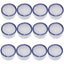 12 Pcs Basin Small Terrarium Jumping Spider Enclosure Tarantula The Fence Millipede Ceramics Mini Water Sink Reptile Baby