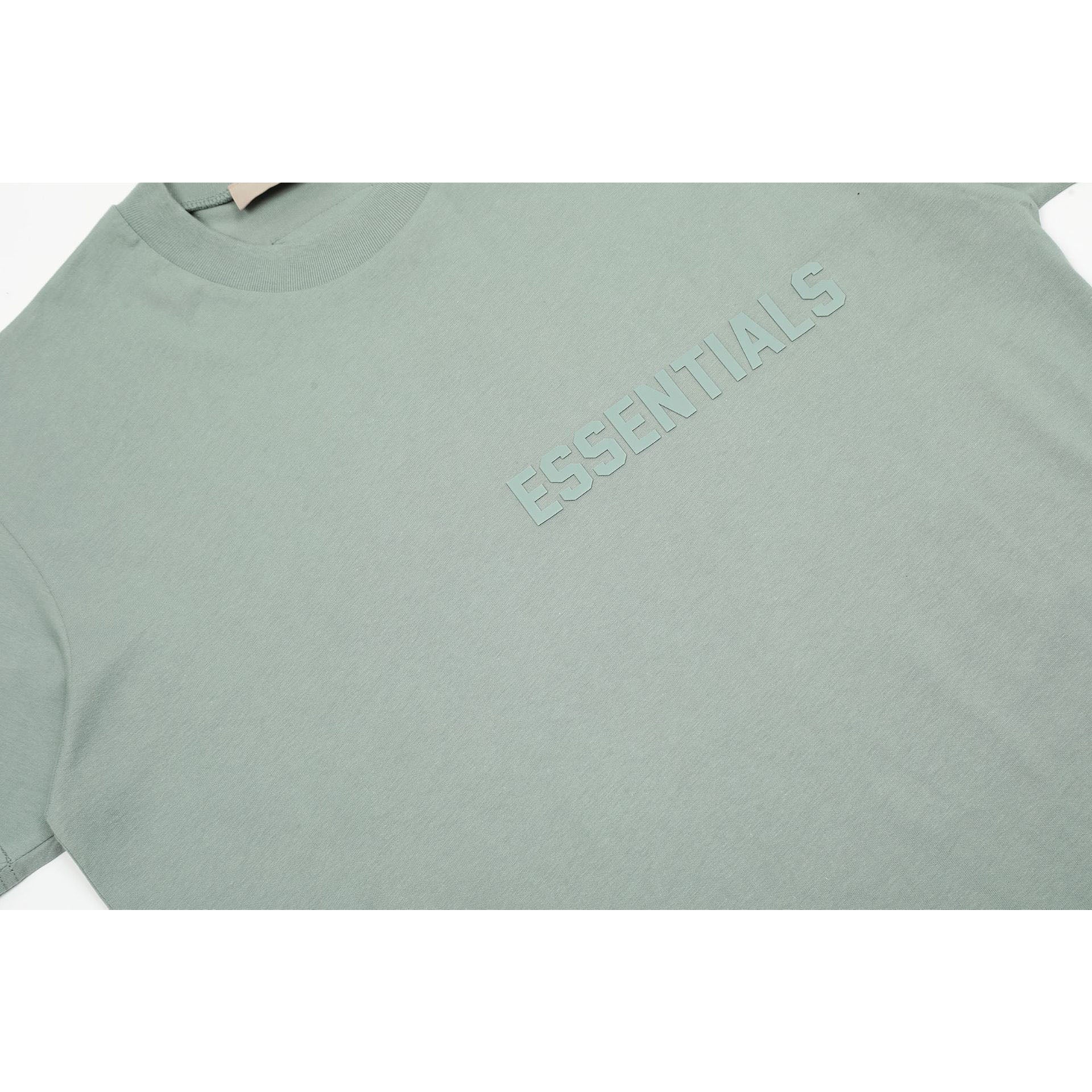 Fog Essentials T Shirts Spring Summer FOG Letters Crew Neck Pullover Short