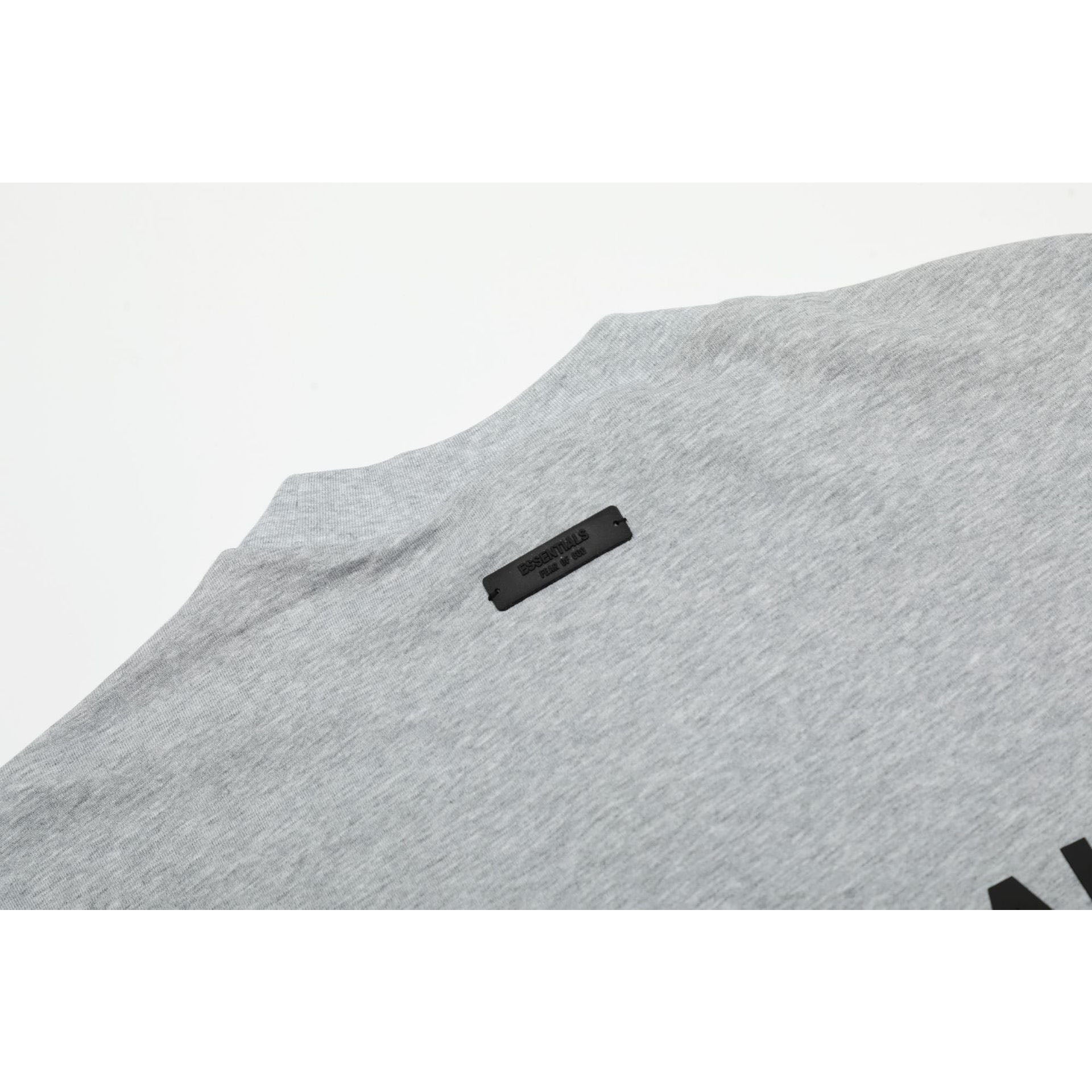 Fog Essentials T Shirts Spring/Summer FOG Letter Pattern Crew Neck Short Sleeves