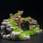Resin Stone Landscape Aquarium Decoration