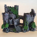 Resin Castle Fish Tank Decoration