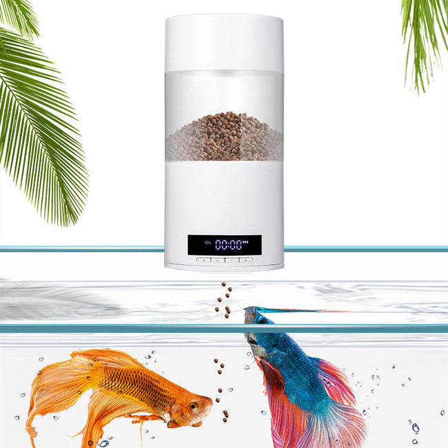 Automatic Aquarium Fish Feeder Hover Image