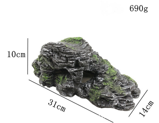 Fish Tank Aquarium Landscaping Decoration Rockery Tortoise Terrace Main Image