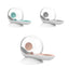 Snail design  Pet Auto water dispenser bowl for dogs and cat 2.8L  Pink