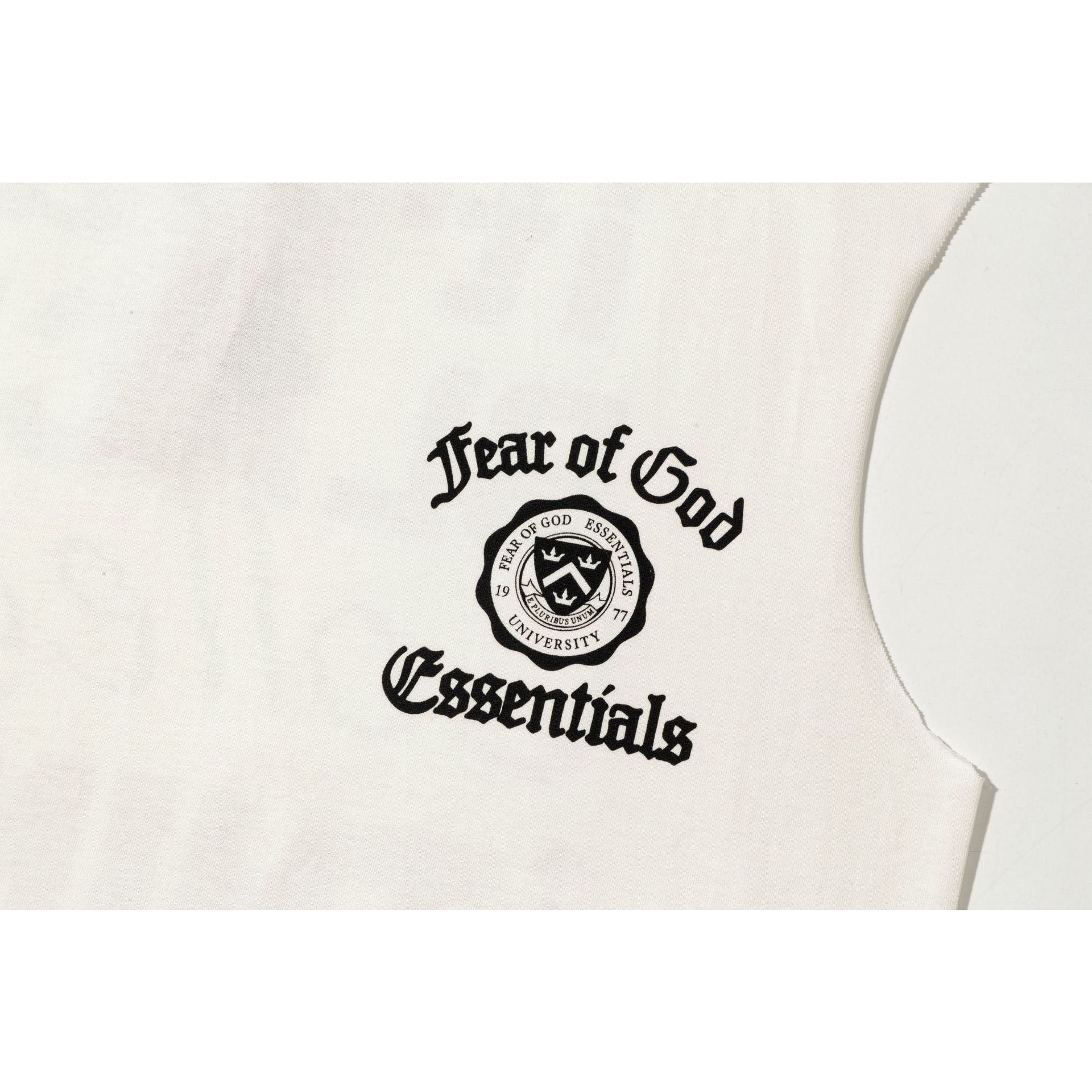 Fog Essentials tank spring summer FOG letter round neck pullover vest