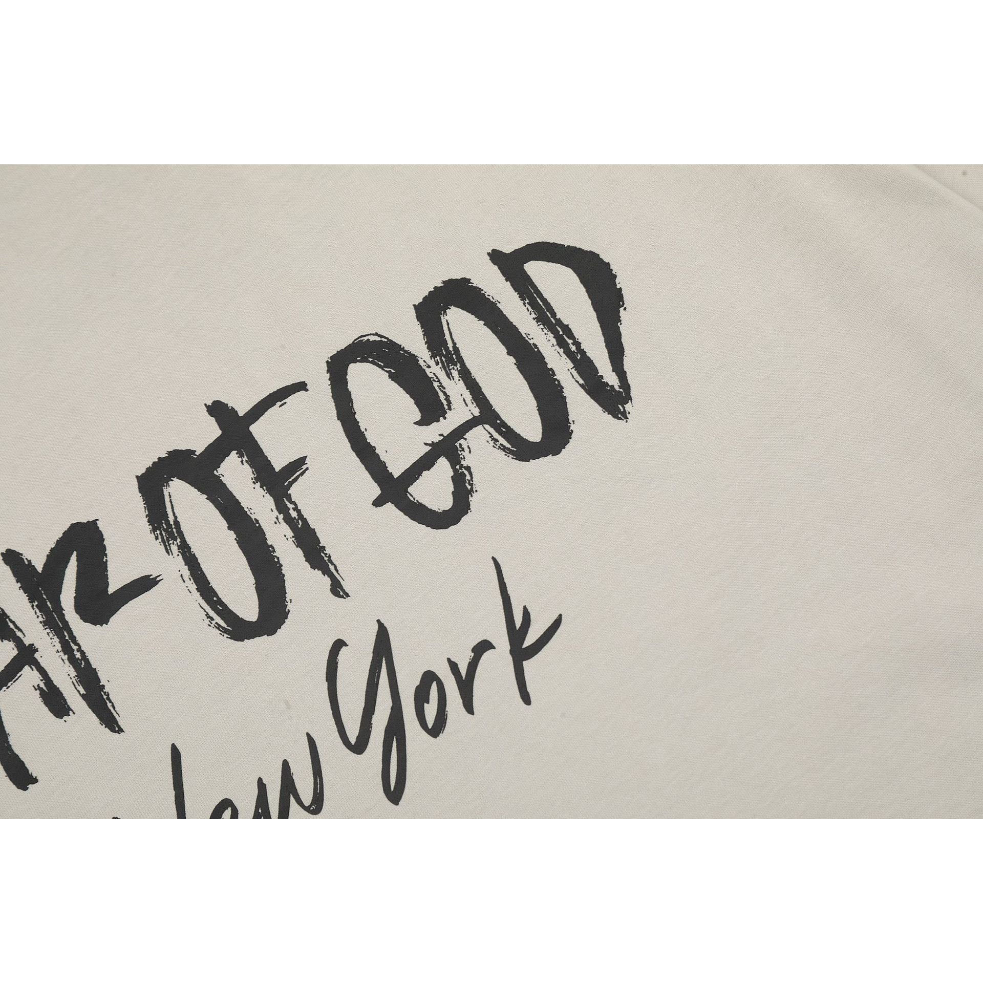 Fog Essentials T Shirts Spring/Summer FOG Limited Letter Pattern Crew Neck Short Sleeves