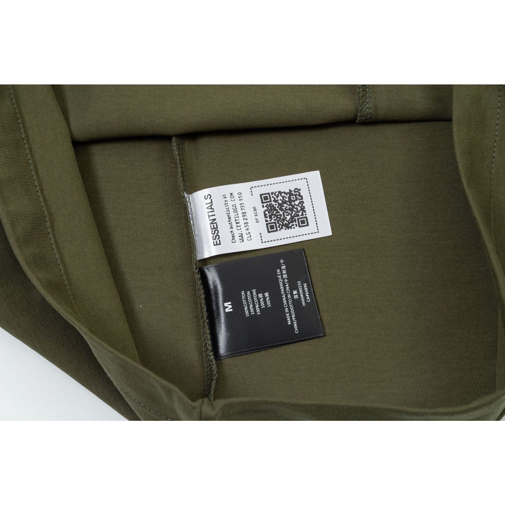 Fog Essentials tank spring summer FOG letter crew neck vest