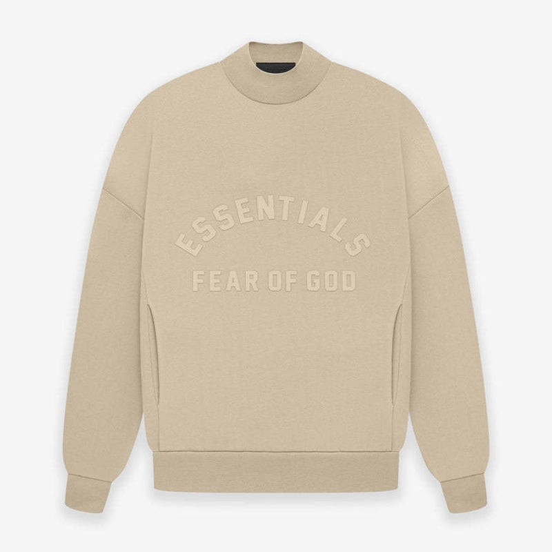 Fog Essentials Sweatshirt Unisex Micro Stand-Up Collar Loose Sweater
