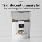 Smart Automatic Wi-Fi Pet Feeder Stainless Steel bowl 3L