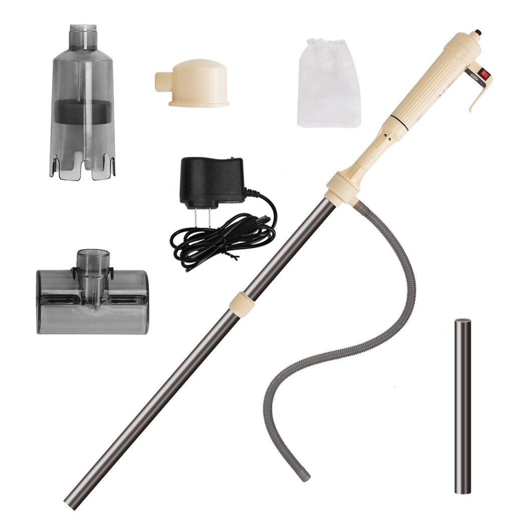 Multifunctional Electric Aquarium Vacuum Cleaner Length Adjustable