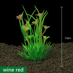 Simulated Water Plant Aquarium Landscaping