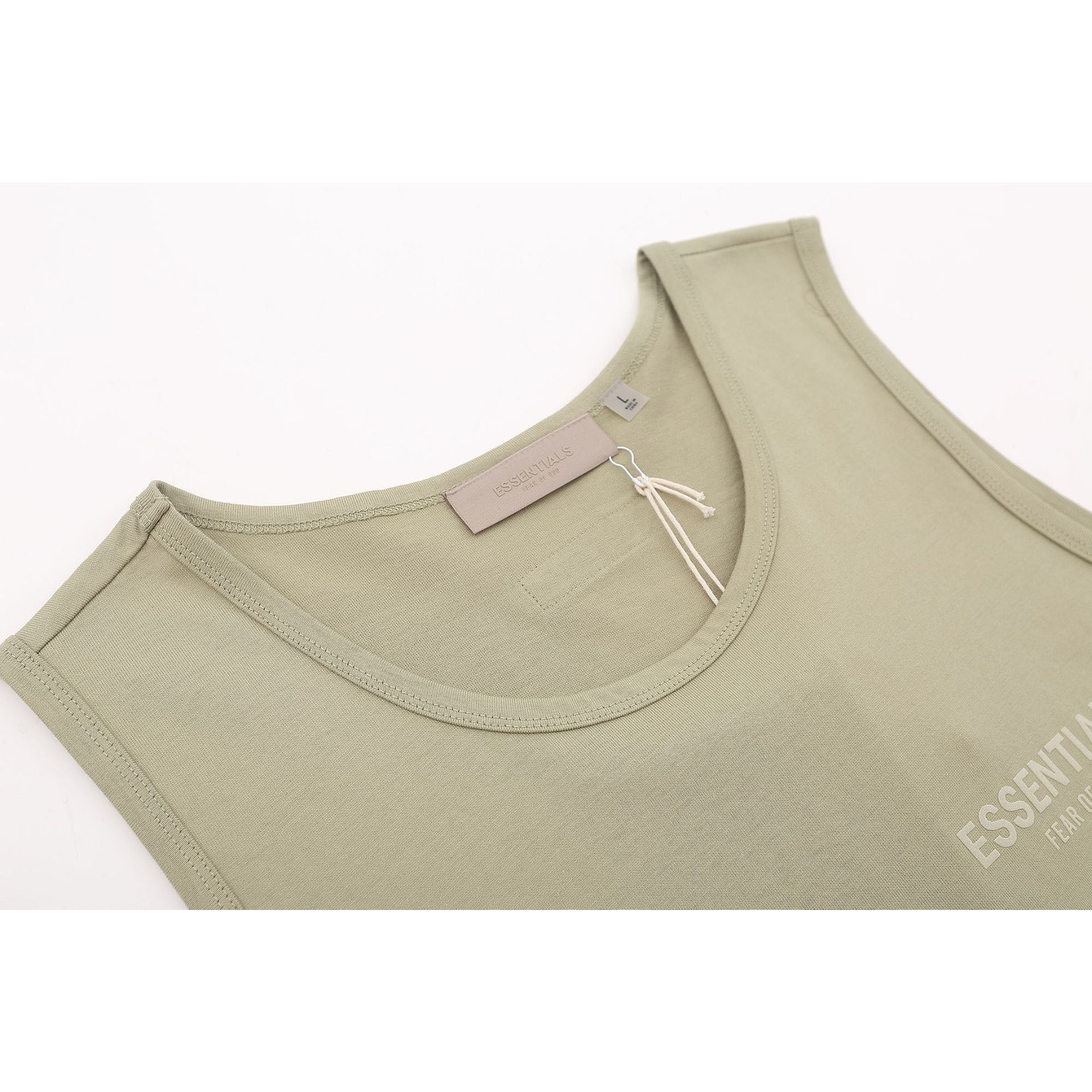 Fog Essentials tank summer FOG letter crew neck vest