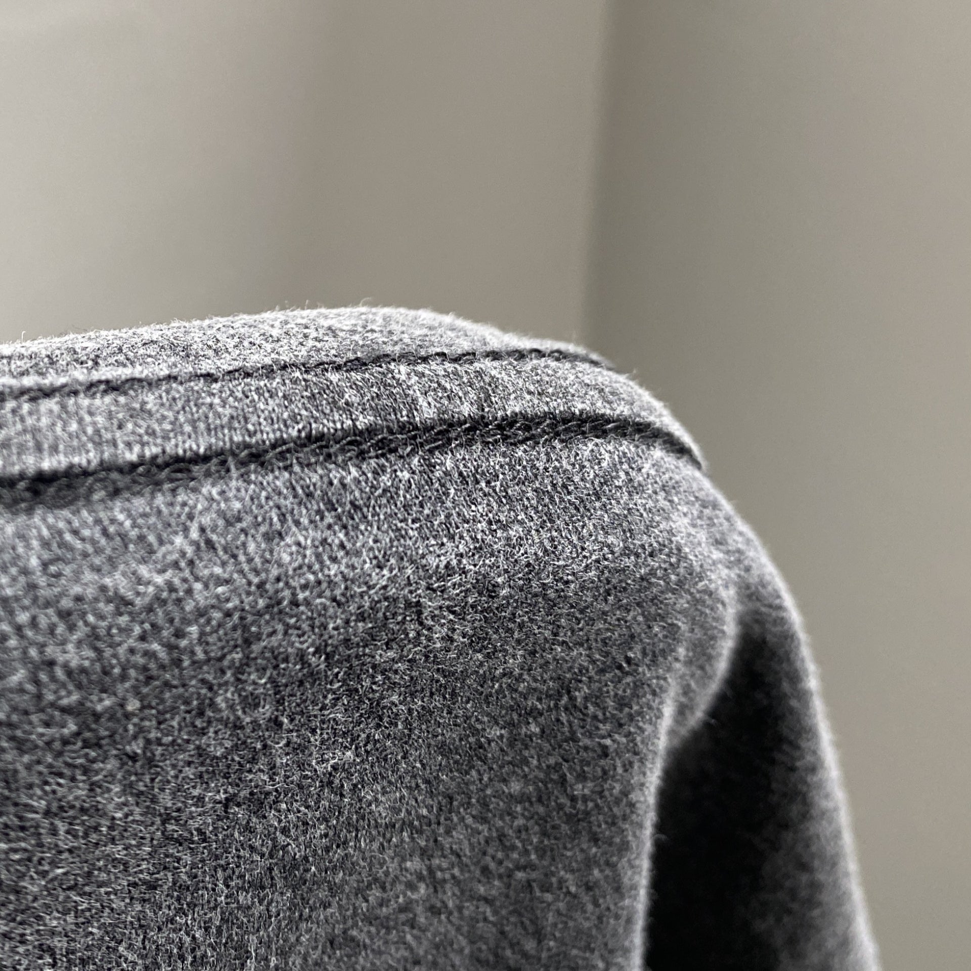 Fog Essentials T Shirts Spring and Summer FOG Joint Series Washing Water Old Crew Neck Short Sleeves