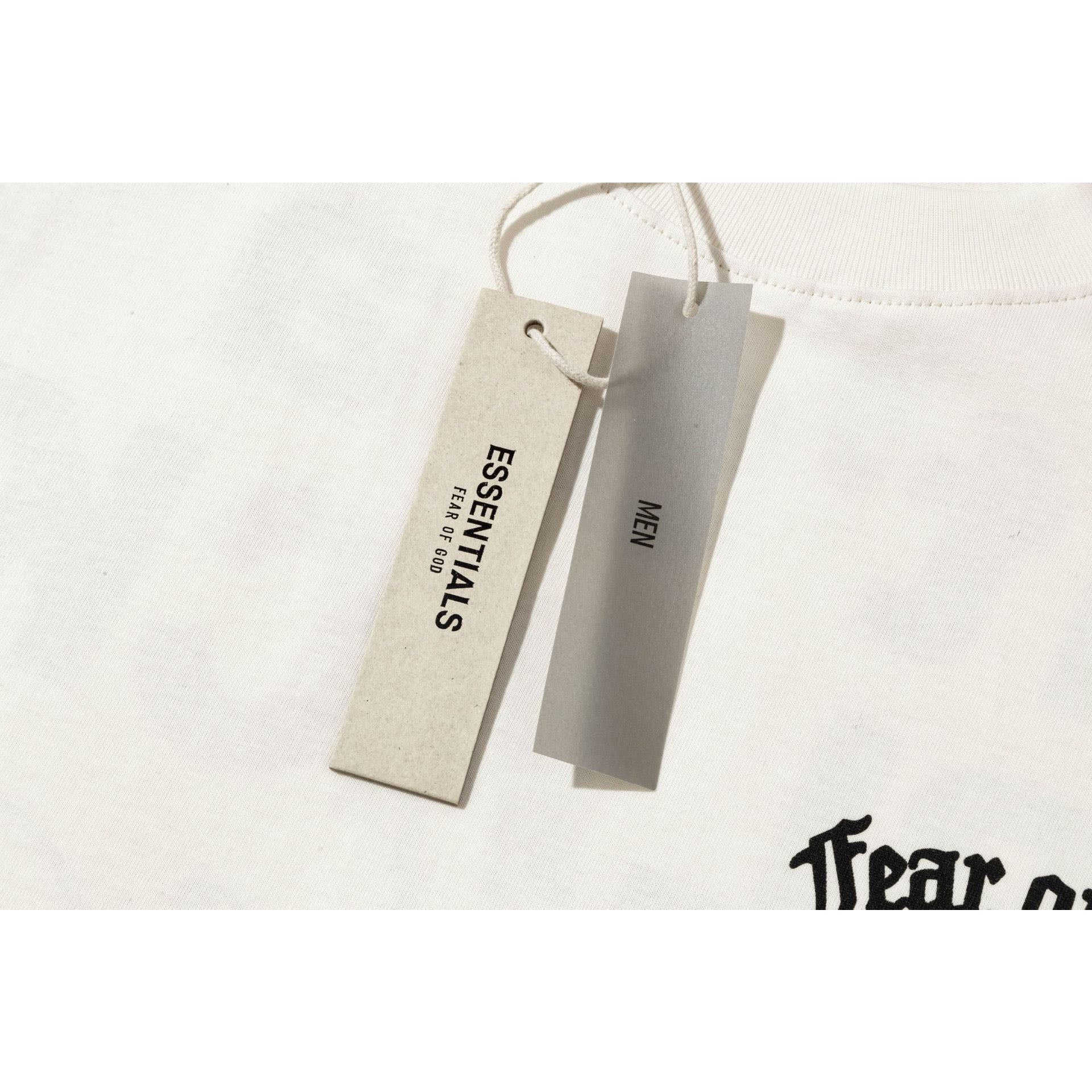 Fog Essentials tank spring summer FOG letter round neck pullover vest