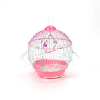 Mini Spherical Shapebirdcage Standing Ornamental Birdcage Easy to Clean Breeding Bird Flight Cage Home Crate Parrot Nest