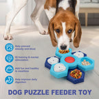 4-Layer Slow Feeder Dog Bowl — Dog Puzzle & Enrichment Feeder