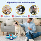 4-Layer Slow Feeder Dog Bowl — Dog Puzzle & Enrichment Feeder