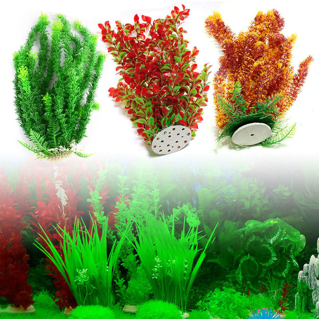 Aquarium Fish Tank Ornament Simulation Plant Main Image