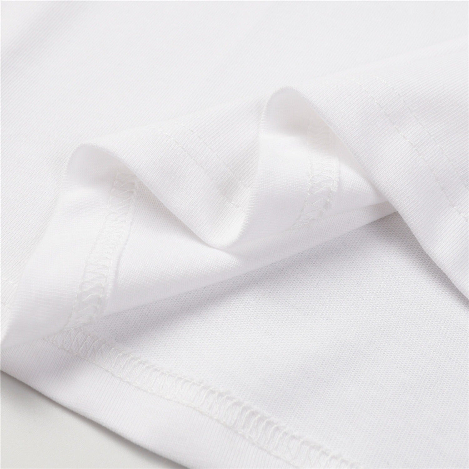Fog Essentials T Shirts Spring/Summer FOG Reflective Perm Letters Crew Neck Short Sleeves