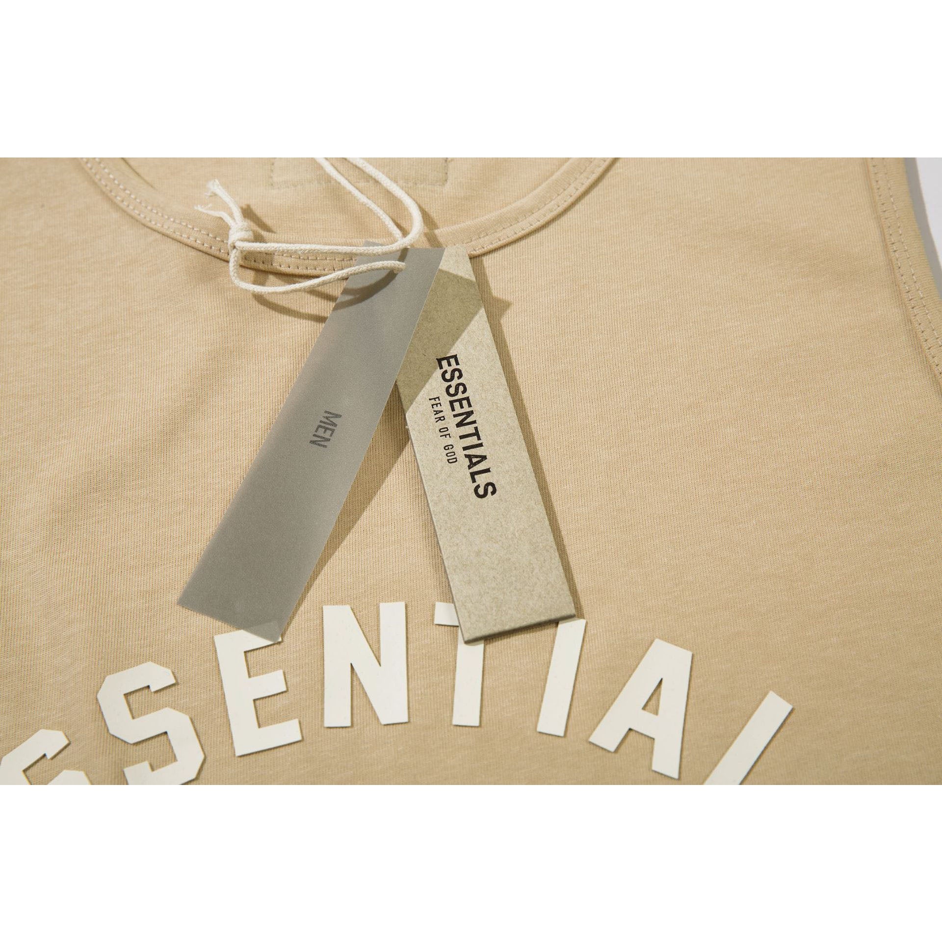 Fog Essentials tank Amoi letter round neck pullover vest